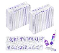 40 repuestos desechables compatibles con Swiffer Power Mop, almohadillas Powermop para multisuperficie, almohadillas para limpieza de suelos, sin perfume