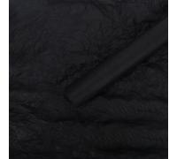 40 Uds. De papel envuelto con forro de flores, 50x70cm, suministros de embalaje for regalo de fiesta de cumpleaños y boda, manualidades DIY(Black)