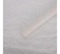 40 Uds. De papel envuelto con forro de flores, 50x70cm, suministros de embalaje for regalo de fiesta de cumpleaños y boda, manualidades DIY(Cream)
