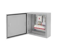 40 x 40 x 15 cm caja de alimentación exterior IP65 IK08 acero montaje en pared 1 x llave