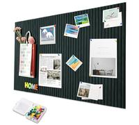 40 x 60 cm, tablón de anuncios decorativo, de fieltro, 9 mm de grosor, tablero de corcho plegable con cinta autoadhesiva, tablón de pin, pared para habitación infantil, oficina, hogar, decoración de