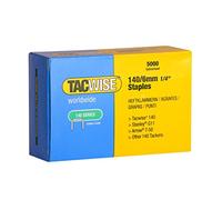 40000 Tacwise 0340 - Grapas galvanizadas de 6 mm, serie 140, para pistolas grapadoras