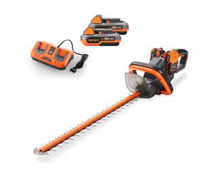 40V Akku Heckenschere FX-E2HSSET inkl. Akku und Ladegerät Gris