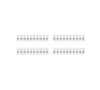 40x LáMpara de Bombilla HalóGena Duradera Resistente una Altas Temperaturas para Horno G9 para Refrigeradores, Hornos, Ventiladores, 40 W, 500 ,