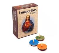 42 Lamparillas Mariposas Velas de Aceite 3 Cajas Colores Surtidos Vela Lámpara