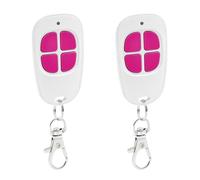 433,92 - Mando a distancia para AAM0121/AAM0135/AAM0133/AAM0085/AAM0094 AAM0133, 4 canales, mando a distancia compatible con SCS Sentinel, Bip puerta de garaje (2 unidades)