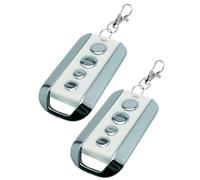 433 MHz - Mando a distancia para puerta de garaje (4 canales), compatible con Avidsen 104257, 114253, 104250, 104251, 104350, 654100, 654300 (2pcs)