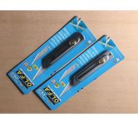 448498-2Stück - Olfa - Cutter de travail Couteau de CK 2, 20 mm schn itzkl Inge - Poignée en acier inoxydable, preiswerter Double Pack.