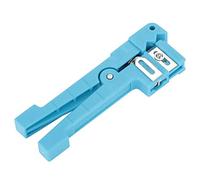 45-163 45-162 Pelacables de cable coaxial, Separador de chaqueta de fibra óptica Herramienta de cortador de desmontaje Azul (45-163)