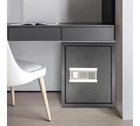 45 L, Caja fuerte doméstica, caja fuerte ignífuga, caja fuerte con cerradura, caja fuerte electrónica, caja fuerte ignífuga con cerradura, caja fuerte de acero, caja fuerte para documentos, caja fuert
