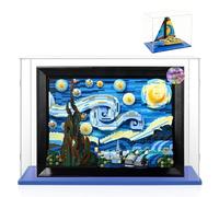 45x15x35 Vitrina Acrílico para Lego Starry Night Vincent Van Gogh 21333 Barco de Competición 42074 75953 Figuras Anime Muñecos Coleccion