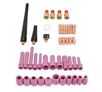 46 piezas Wp 9 20 25 serie TIG soldadura antorcha consumibles Acc Ries Boquilla TIG Umables Kit