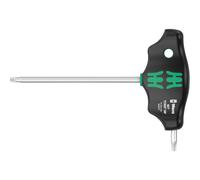 Wera Destornillador 467 TORX® HF – Mango transversal con función de retención – TX 20 x 100 mm
