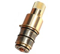 47439000 Cartucho termostático compacto de repuesto - 1/2 pulgadas versión compacta de latón, sustituye a la versión plástica, compatible con GROHE 47439000
