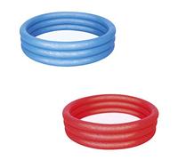 Bestway Piscina hinchable infantil 3 aros Eco 122x25 cm Color surtido +2 años Jardín 51025