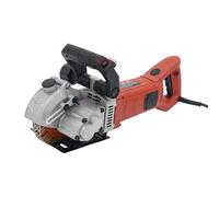 4800W Eléctrica Rozadora de Muros, Fresadora de Ranuras con Giro de 180° a 6200 rpm, Función de Protección de Salida y 5 Cuchillas, Fresadora de Paredes