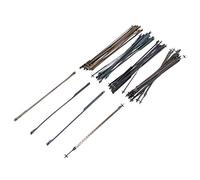 48pcs 4 Pulgadas 105 mm Pinned Scroll Sierra Sirva Hoja de Corte de Madera para Dremel Moto Sierra