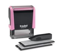 4912/SS Printy 4.0 Typomatic, rosa pastel, almohadilla negra