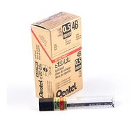 (4B) - Pentel Super Hi-Polymer Lead Refill, 0.5mm, Fine, 4B, 144 Pieces of Lead (C505-4B)