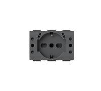 4Box - Enchufe empotrable USB P503 compatible con Bticino® LivingLight™ antracita