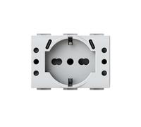 4Box - Enchufe empotrable USB P503 compatible con Bticino® LivingLight™ blanco