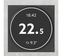 4box Swipe - Cronotermostato Inteligente con Wi-Fi Compatible con Bticino® Living Now™