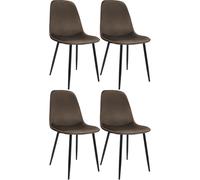 4er Set Esszimmerstuhl Maryam Samt