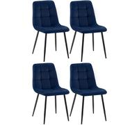 4er Set Esszimmerstuhl Tilde Samt