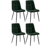 4er Set Esszimmerstuhl Tilde Samt