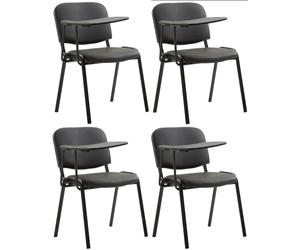 4er Set Sthle Ken mit Klapptisch Kunstleder
