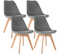 4er Set Stuhl Linares Samt