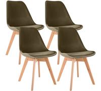 4er Set Stuhl Linares Samt