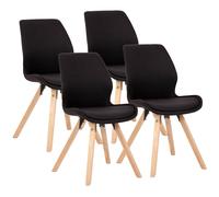 4er Set Stuhl Luna Stoff