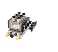 4L210-08 4R210-08 Válvula manual de 2 vías y 5 posiciones, interruptor neumático empuje tracción del colector combinado válvula direccional(6mm in 4mm Out,4 Stations)