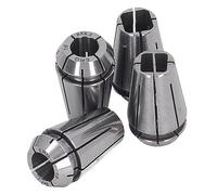 4pcs Erg16 Spring Steel Tornle Collet Chuck, Spring Collet Collet Chuck Milling Torle Herramienta para Reaming de Fresado Aburrido