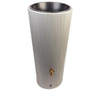 4RAIN DEPÓSITO PLUVIAL VASO 2in1 Decor 220 L (gris zinc)