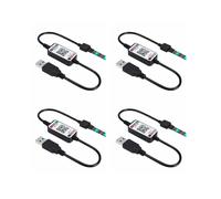 4X Control Remoto InaláMbrico LED Dimmer Control de ConexióN de la APP del TeléFono DC5-24V para el Interruptor del Temporizador de Tira de