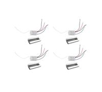 4X Interruptor de Control Remoto Inalámbrico de 1 Vía /OFF 220V Interruptor de Control Remoto Digital para Lámpara Y Luz HT035