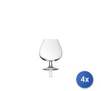 4X Paquete 2 Copas De Vidrio Para Vino Brandy Cl 57