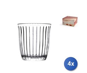 4X Vasos Joy Dof De Cristal Cl 36