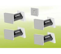 4x Viessmann Vitovent 100-D Tipo H40E B55 (L) con unidad de control 100-D y kit de ventilación por conductos