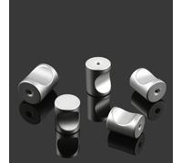5/10/20 piezas perillas redondas de aleación de aluminio para puertas, manijas para armarios, cajones, cocina, baño, muebles, accesorios de Hardware 10pcs