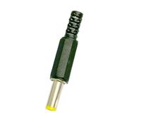 5/10 Uds Conector Macho de alimentación CC 5,5 * 2,1mm 5,5 * 2,5mm 3,5 * 1,35mm 6,3 * 3,0mm 3,5 * 1,1mm Conector Adaptador 5,5 2,1 2,5 3,5 1,35(Brown,10pcs)