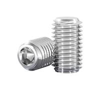5-20 Piezas DIN913 304 Tornillos Sin Cabeza De Rosca Acero Inoxidable, Juego Hexagonales Punta Plana, M4-M12(45mm,M12 (5Pcs))