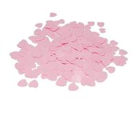 5 bolsas de confeti de 15 g/bolsa de 10 mm, confeti de papel rosa y azul, corazón de amor para baby shower, cumpleaños, boda, fiesta, decoración hecha a mano, decoración del hogar (rosa)