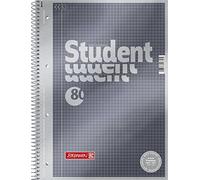5 cuadernos Brunnen A4, cuadriculado, Premium