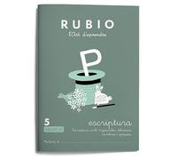 5 Escriptura RUBIO | Valencià | +7 anys | Escriptura amb majúscules, dibuixos, nombres i greques