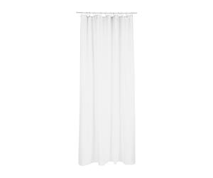 5 five 01785 cortina de baño poliéster, blanco, 180 x 200 cm