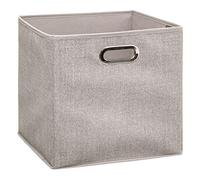 5 FIVE Caja ORGANIZADORA Color Beige para ESTANTERIA 31X31CM