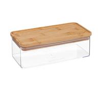 5 five simply smart 5five - Caja de conservación rectangular tapa bambú eske 1l